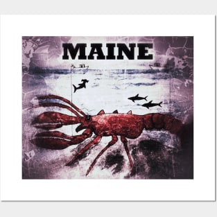 Maine Lobster Posters and Art